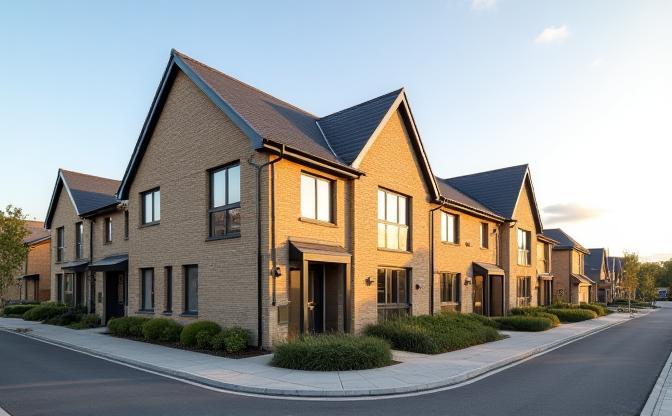 Modern Manchester townhouses built by Albion